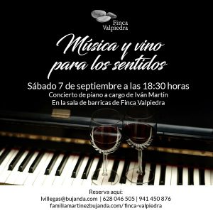 CONCIERTO DE PIANO “MÚSICA PARA LOS SENTIDOS”